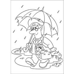 Coloring page: Postman Pat (Cartoons) #49598 - Free Printable Coloring Pages