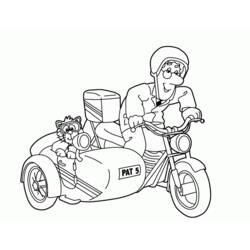 Coloring page: Postman Pat (Cartoons) #49608 - Free Printable Coloring Pages