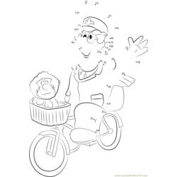 Coloring page: Postman Pat (Cartoons) #49654 - Free Printable Coloring Pages
