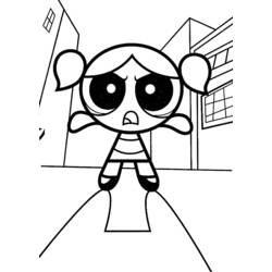 Coloring page: Powerpuff Girls (Cartoons) #39413 - Free Printable Coloring Pages