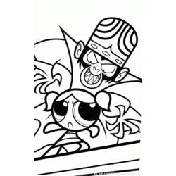 Coloring page: Powerpuff Girls (Cartoons) #39438 - Printable coloring pages