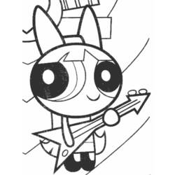 Coloring page: Powerpuff Girls (Cartoons) #39460 - Printable coloring pages