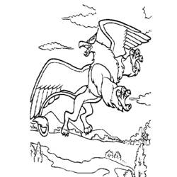 Coloring page: Quest for Camelot (Cartoons) #41740 - Printable coloring pages