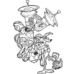 Coloring page: Road Runner and Wile E. Coyote (Cartoons) #47206 - Free Printable Coloring Pages