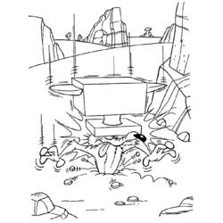 Coloring page: Road Runner and Wile E. Coyote (Cartoons) #47237 - Free Printable Coloring Pages