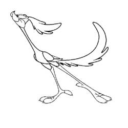 Coloring page: Road Runner and Wile E. Coyote (Cartoons) #47257 - Free Printable Coloring Pages