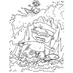 Coloring page: Rocket Power (Cartoons) #52237 - Free Printable Coloring Pages