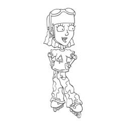 Coloring page: Rocket Power (Cartoons) #52652 - Printable coloring pages