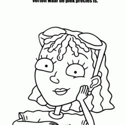 Coloring page: Rocket Power (Cartoons) #52684 - Free Printable Coloring Pages