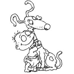 Coloring page: Rugrats (Cartoons) #52693 - Free Printable Coloring Pages