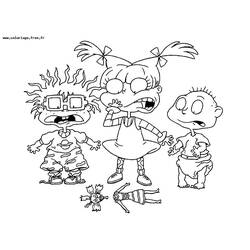 Coloring page: Rugrats (Cartoons) #52695 - Free Printable Coloring Pages