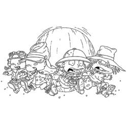 Coloring page: Rugrats (Cartoons) #52696 - Free Printable Coloring Pages