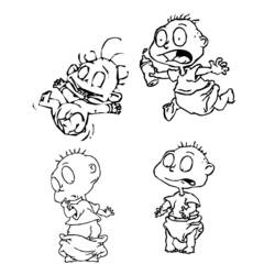 Coloring page: Rugrats (Cartoons) #52697 - Free Printable Coloring Pages