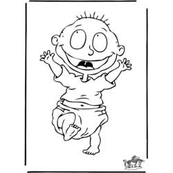 Coloring page: Rugrats (Cartoons) #52699 - Printable coloring pages
