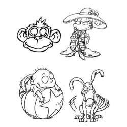Coloring page: Rugrats (Cartoons) #52704 - Free Printable Coloring Pages