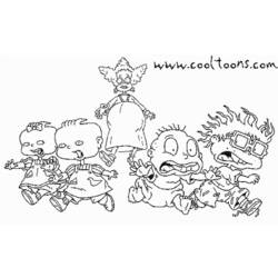 Coloring page: Rugrats (Cartoons) #52707 - Free Printable Coloring Pages