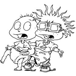 Coloring page: Rugrats (Cartoons) #52718 - Free Printable Coloring Pages