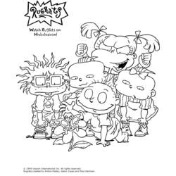 Coloring page: Rugrats (Cartoons) #52729 - Printable coloring pages