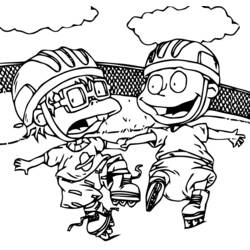Coloring page: Rugrats (Cartoons) #52741 - Free Printable Coloring Pages