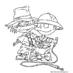 Coloring page: Rugrats (Cartoons) #52742 - Free Printable Coloring Pages