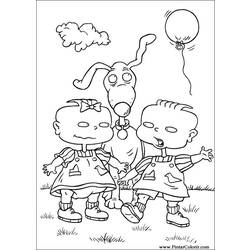 Coloring page: Rugrats (Cartoons) #52765 - Free Printable Coloring Pages