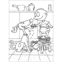 Coloring page: Rugrats (Cartoons) #52772 - Free Printable Coloring Pages