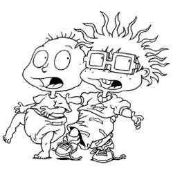 Coloring page: Rugrats (Cartoons) #52781 - Free Printable Coloring Pages