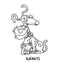 Coloring page: Rugrats (Cartoons) #52785 - Free Printable Coloring Pages