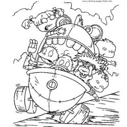 Coloring page: Rugrats (Cartoons) #52786 - Free Printable Coloring Pages