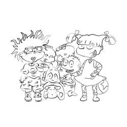 Coloring page: Rugrats (Cartoons) #52787 - Free Printable Coloring Pages