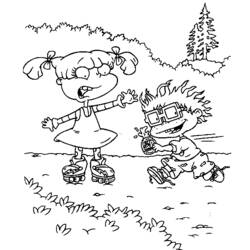 Coloring page: Rugrats (Cartoons) #52790 - Free Printable Coloring Pages