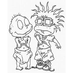 Coloring page: Rugrats (Cartoons) #52799 - Printable coloring pages
