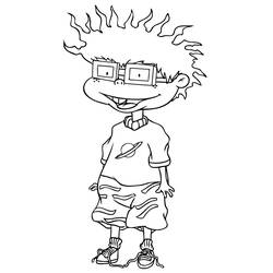 Coloring page: Rugrats (Cartoons) #52817 - Printable coloring pages