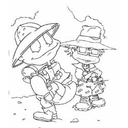 Coloring page: Rugrats (Cartoons) #52830 - Free Printable Coloring Pages