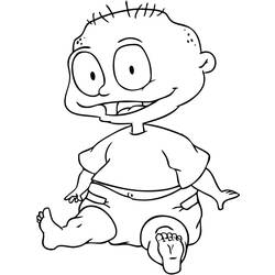 Coloring page: Rugrats (Cartoons) #52831 - Free Printable Coloring Pages