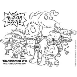 Coloring page: Rugrats (Cartoons) #52833 - Free Printable Coloring Pages
