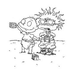 Coloring page: Rugrats (Cartoons) #52837 - Free Printable Coloring Pages