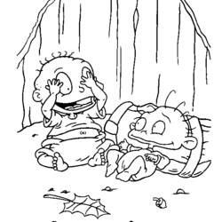 Coloring page: Rugrats (Cartoons) #52846 - Free Printable Coloring Pages