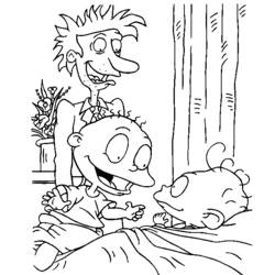 Coloring page: Rugrats (Cartoons) #52866 - Free Printable Coloring Pages