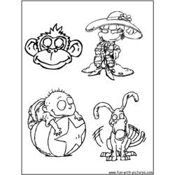 Coloring page: Rugrats (Cartoons) #52877 - Free Printable Coloring Pages