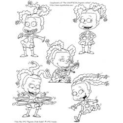 Coloring page: Rugrats (Cartoons) #52923 - Free Printable Coloring Pages