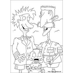 Coloring page: Rugrats (Cartoons) #52933 - Free Printable Coloring Pages