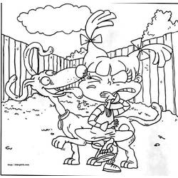 Coloring page: Rugrats (Cartoons) #52955 - Free Printable Coloring Pages