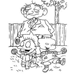 Coloring page: Rugrats (Cartoons) #52961 - Free Printable Coloring Pages