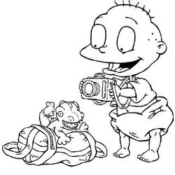 Coloring page: Rugrats (Cartoons) #52963 - Free Printable Coloring Pages