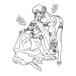 Coloring page: Sailor Moon (Cartoons) #50232 - Free Printable Coloring Pages