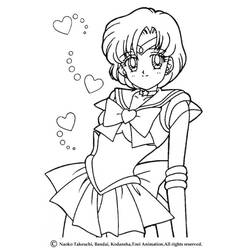 Coloring page: Sailor Moon (Cartoons) #50243 - Free Printable Coloring Pages