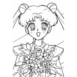 Coloring page: Sailor Moon (Cartoons) #50250 - Free Printable Coloring Pages