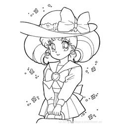 Coloring page: Sailor Moon (Cartoons) #50311 - Free Printable Coloring Pages