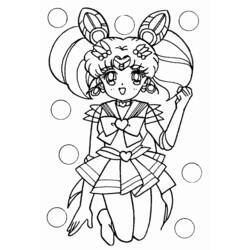 Coloring page: Sailor Moon (Cartoons) #50317 - Free Printable Coloring Pages
